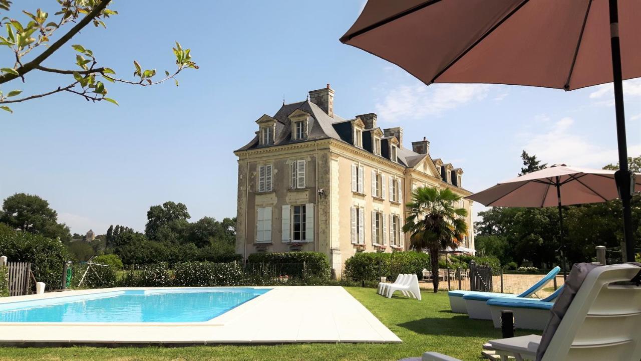 Chateau La Mothaye - Self Catering Apartments With Pool In The Loire Valley Les Bois-d'Anjou Eksteriør bilde