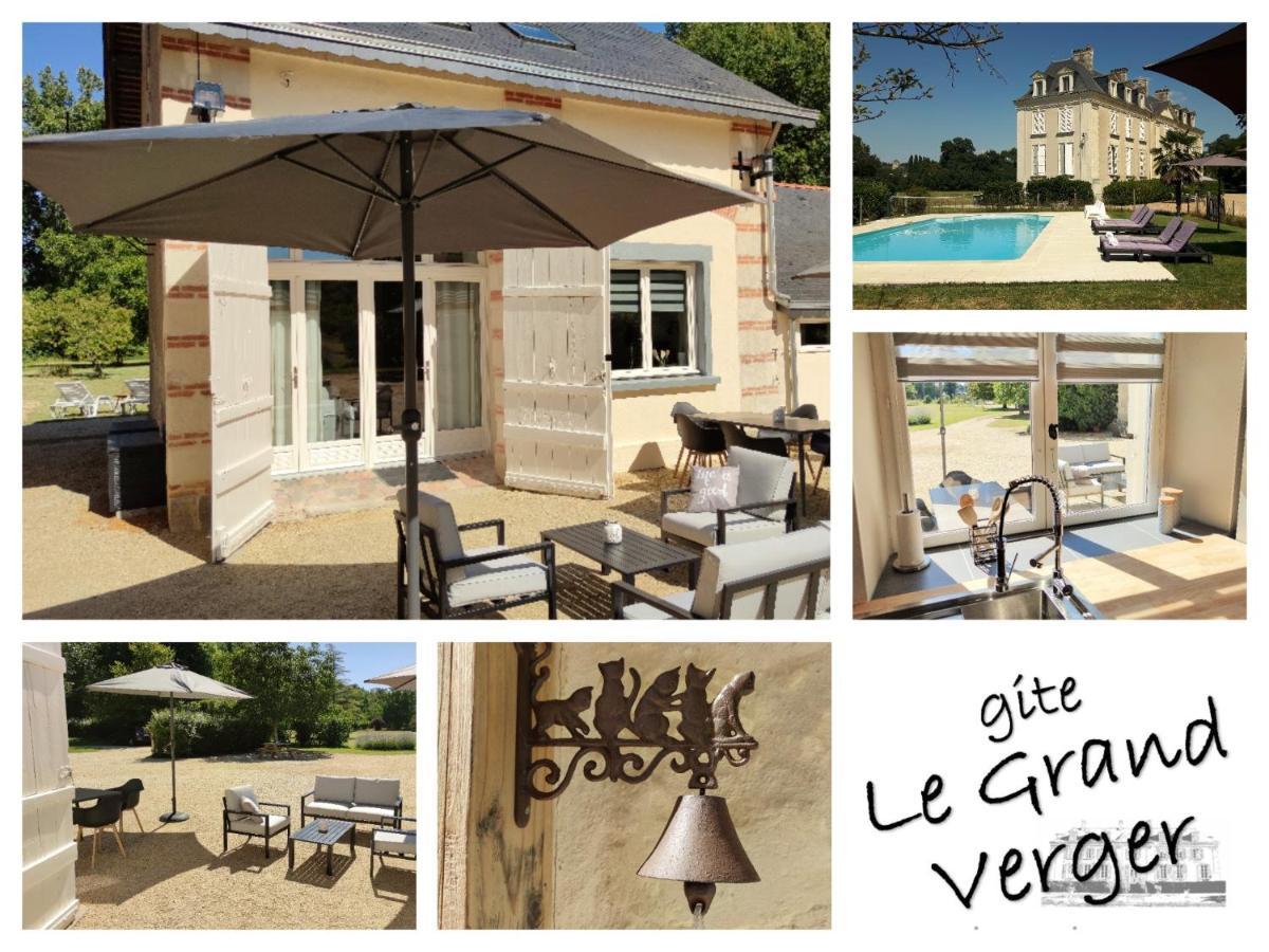 Chateau La Mothaye - Self Catering Apartments With Pool In The Loire Valley Les Bois-d'Anjou Eksteriør bilde